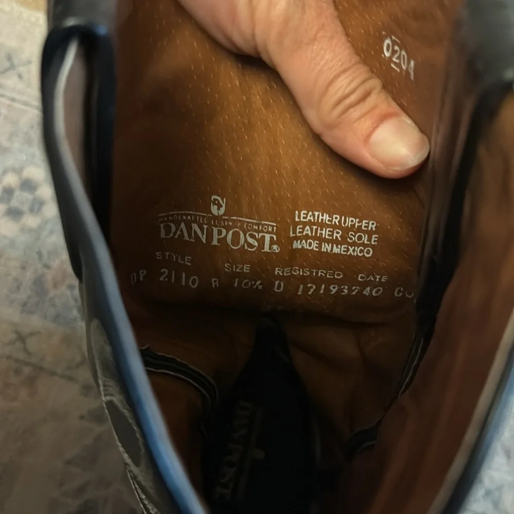 Dan post boots style 2110 - Picture 2 of 4
